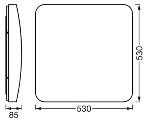 Ledvance - Plafoniera LED Dimmerabile SMART+ CLEAM LED/42W/230V Wi-Fi