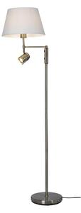 Cottex A2552A - Lampada da terra LIBRA 1xE27/60W/230V + GU10/40W