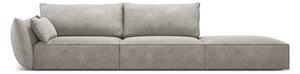 Divano angolare grigio chiaro Vanda - Mazzini Sofas