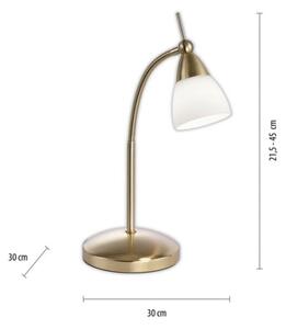 Paul Neuhaus 4001-60 - Lampada da tavolo LED dimmerabile PINO 1xG9/3W/230V oro