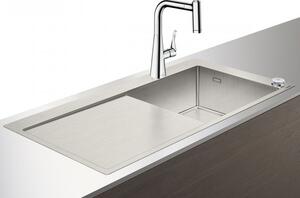 Select-F450-02 Sink combi 450mm Select con pannello di scarico Hansgrohe (43208)