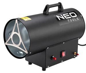 NEO TOOLS: Riscaldatore a gas da 30 kW, ventilatore per riscaldamento a gas, regolatore di pressione piezoelettrico, grado di protezione IPX4