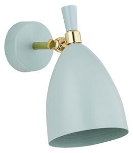 Argon 4700 - Applique CHARLOTTE 1xE27/15W/230V blu/oro
