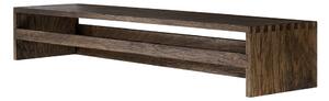 Attaccapanni da parete in rovere marrone con ripiano 60 cm Showcase - Mette Ditmer Denmark