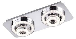 Leuchten Direkt 14521-17 - Plafoniera LED TIM 2xLED/2,8W/230V + 2xLED/3,1W