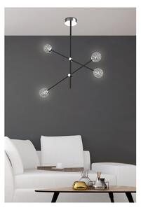 Lampadario su palo PAKSOS 6xG9/5W/230V nero