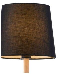 Leuchten Direkt 14423-18 - Lampada da tavolo NIMA 1xE14/40W/230V nera
