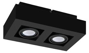 Eglo 31063 - Faretto LED MENDOZA 2xLED/4,7W/230V 3000K nero