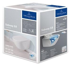 WC Sospeso Villeroy en Boch Subway 3.0 TwistFlush 370mm Bianco Alpino