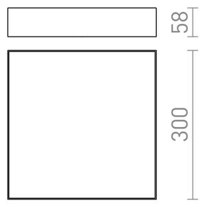 RED - Design Rendl - R12850 - Plafoniera LED LARISA LED/30W/230V bianca