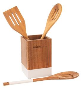 Supporto in legno per utensili da cucina Whiteline - Orion