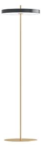 Lampada da terra dimmerabile a LED antracite con paralume in metallo (altezza 151 cm) Asteria Floor - UMAGE