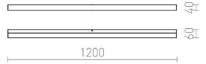 RED-Design Rendl-R12406-LED Illuminazione per specchio da bagno LEVIA LED/24W/230V IP44