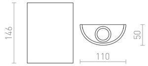 RED - Design Rendl - R12592 - Applique LED DAFFY LED/6W/230V bianca