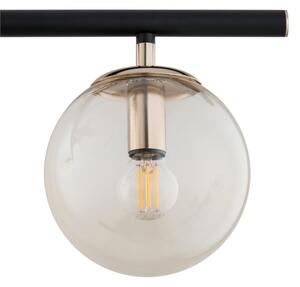 Lampadario a sospensione con supporto rigido LURO 4xE14/40W/230V