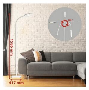 Briloner 1297-016 - Lampada da terra dimmerabile a LED LED/8W/230V