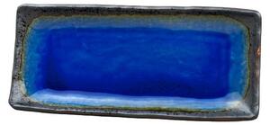 Piatto da portata in ceramica blu, 29 x 12 cm Cobalt - MIJ