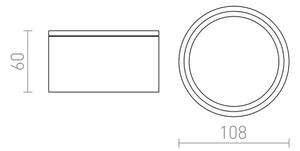 RED - Design Rendl - R10428 - Luce da esterno MERIDO 1xGX53/11W/230V IP44 bianca