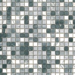 Mosaico pietra naturale Miscela grigia antracite sp. 8 mm