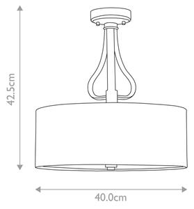 Elstead BATH-FALMOUTH-SF-PC - Lampadario LED su palo da bagno 3xG9/3W/230V IP44