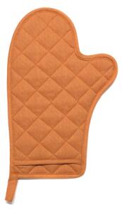Maison Sucrée Guanto Forno Trapuntato Essenziale var.06 Zucca 18x32cm Misto Lino