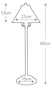 Elstead PV-SL-AB - Lampada da tavolo a LED PROVENZA 1xE14/4W/230V