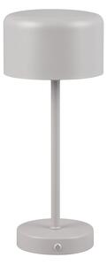 Lampada da tavolo dimmerabile a LED grigio chiaro (altezza 30 cm) Jeff - Trio