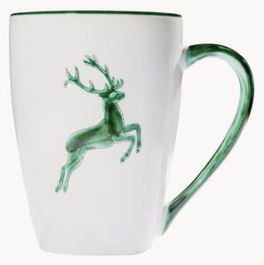 Tazza da colazione fatta a mano Grüner Hirsch