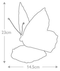 Elstead QZ-OBUTTERFLY-TL - Lampada decorativa LED TIFFANY 1xG9/3W/12/230V a forma di farfalla