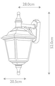 Elstead KERRY-WALL - Applique da esterno KERRY 1xE27/100W/230V IP44