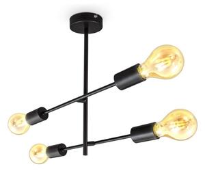 BK Licht 1343 - Lampadario su palo 4xE27/60W/230V