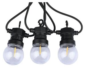 Catena LED da esterno STRING 5m 10xLED/0,4W/24/230V 3000K IP44