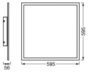 Ledvance - Pannello LED RGBW Dimmerabile SMART+ PLANON LED/40W/230V Wi-Fi + TC