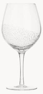 Calice da vino rosso in vetro soffiato Bubble