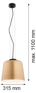 Argon 4690 - Lampadario su filo BERKLEY 1xE27/15W/230V