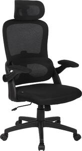 Sedia da ufficio CLP Garston nera