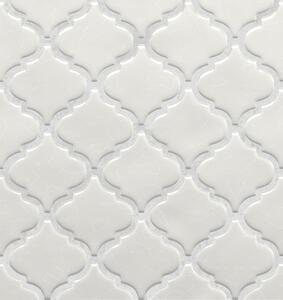 Mosaico ceramica Antik Lantern White bianco sp. 6 mm