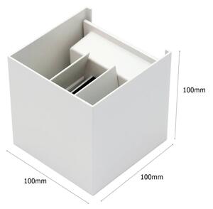 Applique da esterno LED 2xLED/3W/230V IP54 bianco