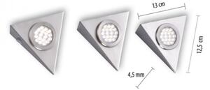 Paul Neuhaus 1119-55-3 - SET 3x LED Illuminazione per mobili con sensore LED/2,5W/230V