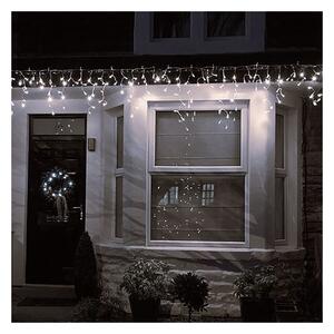 Solight 1V40-WW-1-LED Tenda luminosa da esterno 120xLED/8 funzioni 9m IP44 bianco caldo