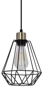 Lampadario a sospensione con filo PRIMO 1xE27/60W/230V ragno