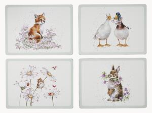 Set di 4 tovagliette americane Wildflower