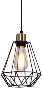 Lampadario a sospensione con filo PRIMO 1xE27/60W/230V ragno