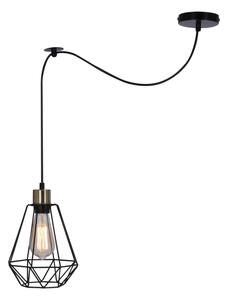 Lampadario a sospensione con filo PRIMO 1xE27/60W/230V ragno