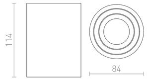 RED - Design Rendl - R12044 - Faretto MOMA 1xGU10/35W/230V bianco
