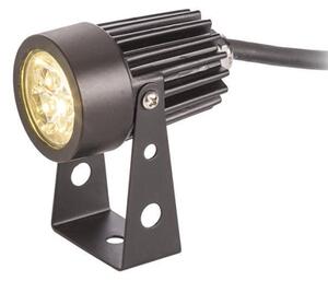 RED - Design Rendl - R10530 - Luce LED da esterno GUN LED/3W/230V IP65