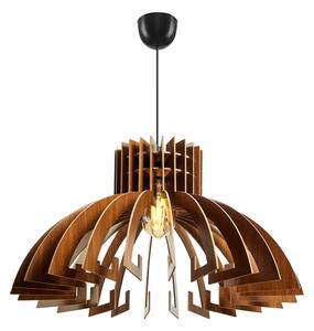 Lampadario a sospensione con filo 1xE27/60W/230V marrone diametro 39 cm