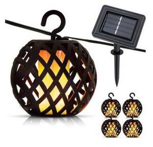 Catena LED solare 60xLED/2m IP44