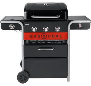 Griglia ibrida Gas2Coal 2.0, 3+1 bruciatori, gas o carbone