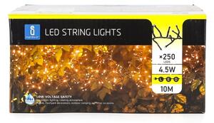 Aigostar - Catena decorativa da esterno LED 250xLED/10m IP44 bianco caldo